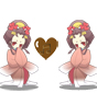 VT限定アバター＜キングダム輪舞曲姫Wチョコ＞